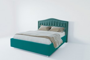 Кровать Калининград с ПМ 800 (велюр бирюзовый) в Чебаркуле - chebarkul.ok-mebel.com | фото 2