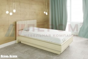 Кровать КР-1011 с мягким изголовьем в Чебаркуле - chebarkul.ok-mebel.com | фото