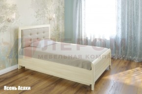Кровать КР-1031 с мягким изголовьем в Чебаркуле - chebarkul.ok-mebel.com | фото