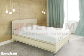 Кровать КР-2013 с мягким изголовьем в Чебаркуле - chebarkul.ok-mebel.com | фото