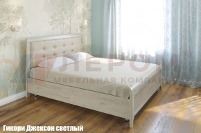 Кровать КР-2033 с мягким изголовьем в Чебаркуле - chebarkul.ok-mebel.com | фото