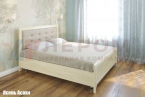 Кровать КР-2034 с мягким изголовьем в Чебаркуле - chebarkul.ok-mebel.com | фото 2