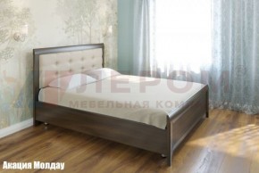 Кровать КР-2034 с мягким изголовьем в Чебаркуле - chebarkul.ok-mebel.com | фото 3