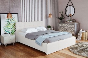 Кровать Лаура с латами Nice White 1600x2000 в Чебаркуле - chebarkul.ok-mebel.com | фото 1