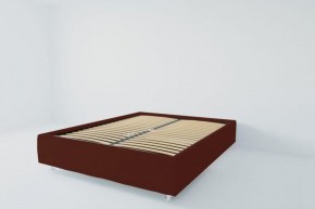 Кровать Подиум с ортопедическим основанием 800 (велюр бордо) в Чебаркуле - chebarkul.ok-mebel.com | фото 2