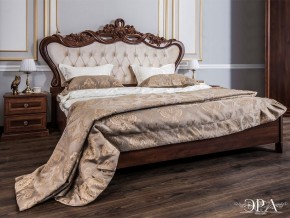 Кровать с мягким изголовьем Афина 1600 (караваджо) в Чебаркуле - chebarkul.ok-mebel.com | фото 1