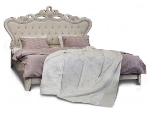 Кровать с мягким изголовьем Афина 1600 (крем корень) в Чебаркуле - chebarkul.ok-mebel.com | фото
