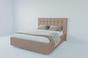 Кровать Венеция без основания 800 (велюр серый) в Чебаркуле - chebarkul.ok-mebel.com | фото 1