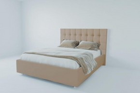 Кровать Венеция без основания 800 (велюр светло-серый) в Чебаркуле - chebarkul.ok-mebel.com | фото