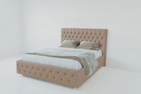 Кровать Версаль 900 без основания (велюр серый) в Чебаркуле - chebarkul.ok-mebel.com | фото