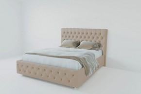 Кровать Версаль 900 без основания (велюр светло серый) в Чебаркуле - chebarkul.ok-mebel.com | фото