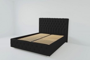 Кровать Версаль с ортопедическим основанием 800 (экокожа кольт ч) в Чебаркуле - chebarkul.ok-mebel.com | фото