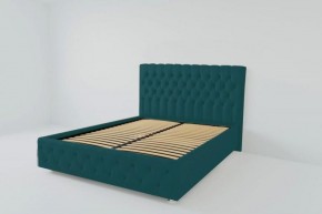 Кровать Версаль с ортопедическим основанием 800 (велюр бирюзовый) в Чебаркуле - chebarkul.ok-mebel.com | фото