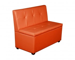 Кухонный диван Уют-1 (1000) Оранжевый в Чебаркуле - chebarkul.ok-mebel.com | фото
