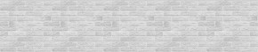 Кухонный фартук 610х3000х1,5 (композит) КМ Кирпич серый в Чебаркуле - chebarkul.ok-mebel.com | фото