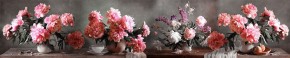 Кухонный фартук Цветы 316 МДФ матовый (3000) Flowers в Чебаркуле - chebarkul.ok-mebel.com | фото