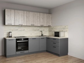Кухонный гарнитур Антик 2600*1600 (Стол. 26мм) в Чебаркуле - chebarkul.ok-mebel.com | фото