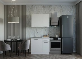 Кухонный гарнитур Белый Глянец 1000 (Стол. 26мм) в Чебаркуле - chebarkul.ok-mebel.com | фото