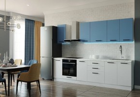 Кухонный гарнитур Капри 2800 (Стол. 38мм) в Чебаркуле - chebarkul.ok-mebel.com | фото