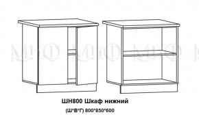 ЛИЗА-2 Кухонный гарнитур 1,7 Белый глянец холодный в Чебаркуле - chebarkul.ok-mebel.com | фото 8