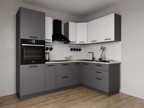 Кухонный гарнитур Меренга 2400*1600 (Стол. 38мм) в Чебаркуле - chebarkul.ok-mebel.com | фото
