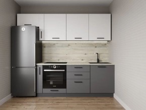 Кухонный гарнитур Меренга 2550 (Стол. 26мм) в Чебаркуле - chebarkul.ok-mebel.com | фото