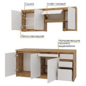 Кухонный гарнитур Ольвия-6 (1.8м) в Чебаркуле - chebarkul.ok-mebel.com | фото 3