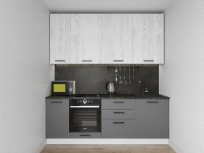 Кухонный гарнитур Санторини 2200 h 950 (Стол. 26мм) в Чебаркуле - chebarkul.ok-mebel.com | фото