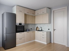 Кухонный гарнитур Шимо 2200*1700 (Стол. 26мм) в Чебаркуле - chebarkul.ok-mebel.com | фото