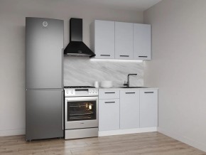 Кухонный гарнитур Смоки 1200 (Стол. 38мм) в Чебаркуле - chebarkul.ok-mebel.com | фото