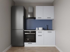 Кухонный гарнитур Смоки 1600 (Стол. 38мм) в Чебаркуле - chebarkul.ok-mebel.com | фото