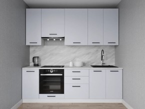 Кухонный гарнитур Смоки 3000 h950 (Стол. 38 мм) в Чебаркуле - chebarkul.ok-mebel.com | фото