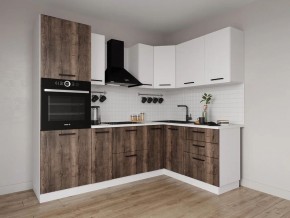 Кухонный гарнитур Старое Дерево 2400*1600 (Стол. 38мм) в Чебаркуле - chebarkul.ok-mebel.com | фото