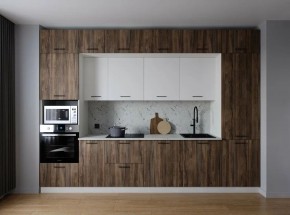 Кухонный гарнитур Старое Дерево 3400 (Стол. 26мм) в Чебаркуле - chebarkul.ok-mebel.com | фото