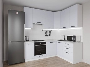 Кухонный гарнитур угловой Смоки 2200*1600 h950 (Стол. 38мм) в Чебаркуле - chebarkul.ok-mebel.com | фото