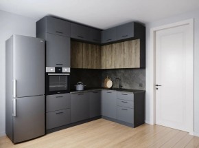 Кухонный гарнитур Умбра 2200*1700 (Стол. 38мм) в Чебаркуле - chebarkul.ok-mebel.com | фото