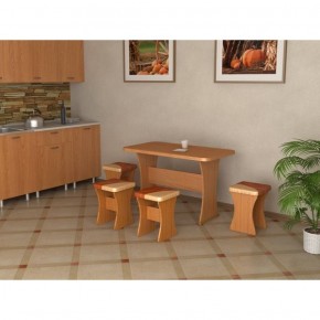 Кухонный стол и 4 табурета Титул в Чебаркуле - chebarkul.ok-mebel.com | фото