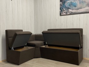 Кухонный уголок УЮТ низкий сектор (ППУ) велюр Luma 12 в Чебаркуле - chebarkul.ok-mebel.com | фото 2