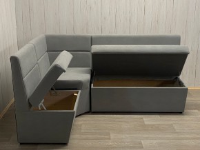 Кухонный уголок УЮТ высокий сектор (ППУ) велюр Veluta Lux 12 в Чебаркуле - chebarkul.ok-mebel.com | фото 2