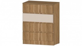 ЛЕНОРА Комод 4 ящика (кашемир) в Чебаркуле - chebarkul.ok-mebel.com | фото