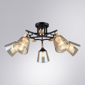 Люстра на штанге Arte Lamp Glassy A5078PL-5BK в Чебаркуле - chebarkul.ok-mebel.com | фото 2