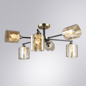 Люстра на штанге Arte Lamp Merci A4185PL-6BK в Чебаркуле - chebarkul.ok-mebel.com | фото 2