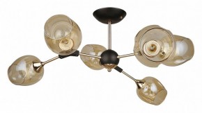 Люстра на штанге Arte Lamp Seppia A4211PL-6BK в Чебаркуле - chebarkul.ok-mebel.com | фото