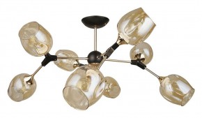 Люстра на штанге Arte Lamp Seppia A4211PL-8BK в Чебаркуле - chebarkul.ok-mebel.com | фото