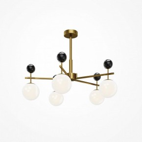 Люстра на штанге Maytoni Museo MOD436PL-05BS в Чебаркуле - chebarkul.ok-mebel.com | фото 2