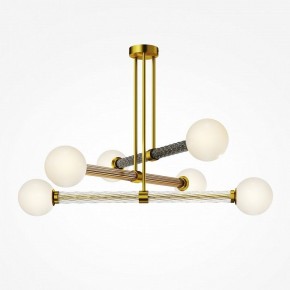 Люстра на штанге Maytoni Teatro MOD287PL-06BS в Чебаркуле - chebarkul.ok-mebel.com | фото 2
