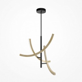 Люстра на штанге Maytoni Wabi MOD428PL-L27BK в Чебаркуле - chebarkul.ok-mebel.com | фото 2