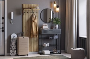 МЕБЕЛЬСОН К1 Прихожая (графит) в Чебаркуле - chebarkul.ok-mebel.com | фото