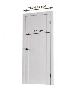 Межкомнатная дверь Bolivar Роялвуд белый (комплект) 700 в Чебаркуле - chebarkul.ok-mebel.com | фото