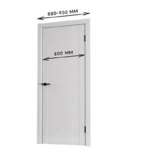 Межкомнатная дверь Bolivar Роялвуд белый (комплект) 800 в Чебаркуле - chebarkul.ok-mebel.com | фото